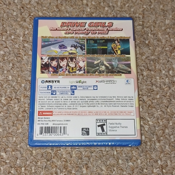 Drive Girls Sony PlayStation Vita Brand New Factory Sealed - Picture 2 of 3